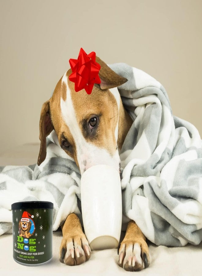 Needzo Dog Christmas Eggnog Drink Mix, Vanilla Flavored Powdered Treat, Stocking Stuffers for Dogs, 3 Ounces (Pack of 2) - Image 3